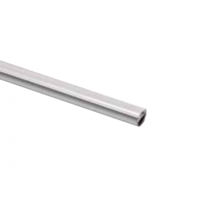 Perfil de aluminio redondo para tiras de 8mm  (por metro)
